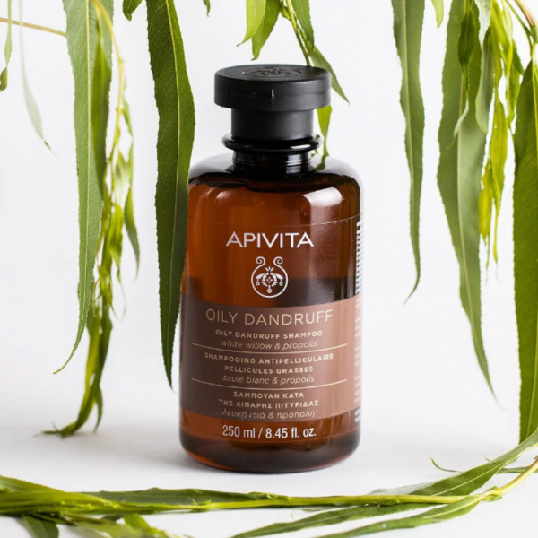 Dandruff Champú Anticaspa Grasa, 250 ml. - Apivita