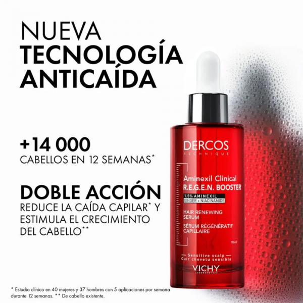 Dercos Aminexil Clinical R.E.G.E.N Booster, 90 ml. - Vichy