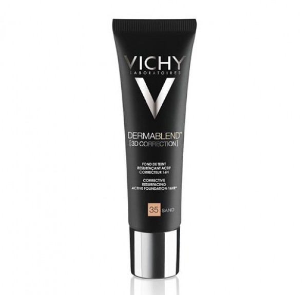 Dermablend Fondo de Maquillaje Fluido Corrector 16H Nº35 Sand, 30 ml.- Vichy