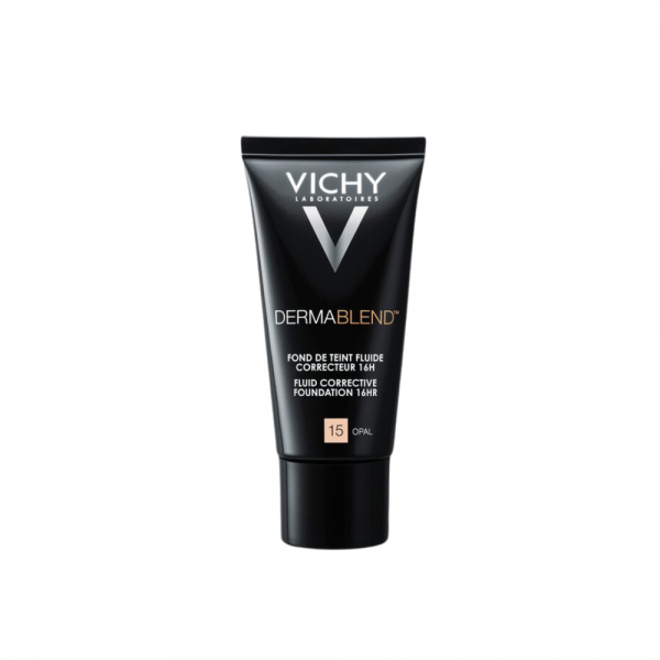 Dermablend Fondo de Maquillaje Fluido Corrector 16H Nº15 Opal, 30 ml.- Vichy