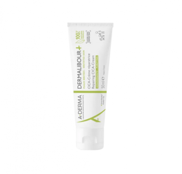 Dermalibour+  CICA Crema Reparadora Purificante, 50 ml. - A-Derma