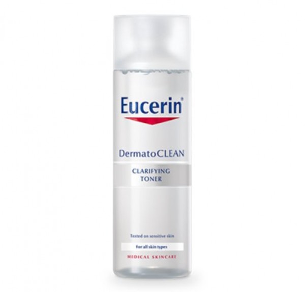 DermatoCLEAN Tónico Facial, 200 ml. - Eucerin