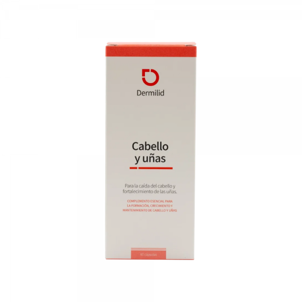 Dermilid Cabello y Uñas, 60 Caps. - Dermilid 