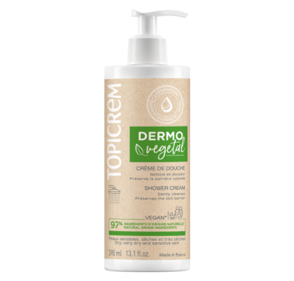 DERMO Vegetal Crema de Ducha, 390 ml. - Topicrem