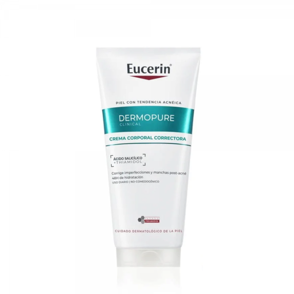 DermoPure Clinical Crema Corporal Correctora, 200 ml. - Eucerin
