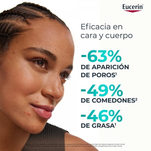 DermoPure Clinical Gel Limpiador Corrector, 150 ml. - Eucerin