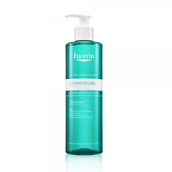 DermoPure Clinical Gel Limpiador Purificante, 200 ml. - Eucerin