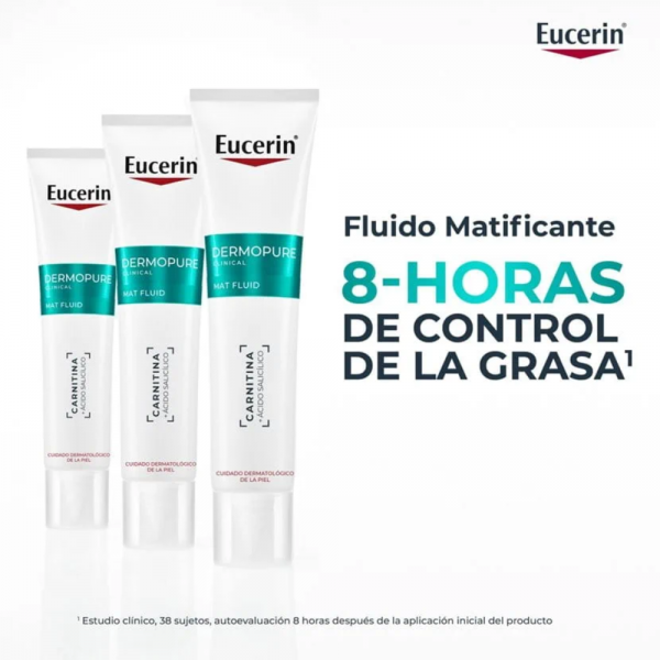 DermoPure Clinical Mat Fluido, 50 ml. - Eucerin