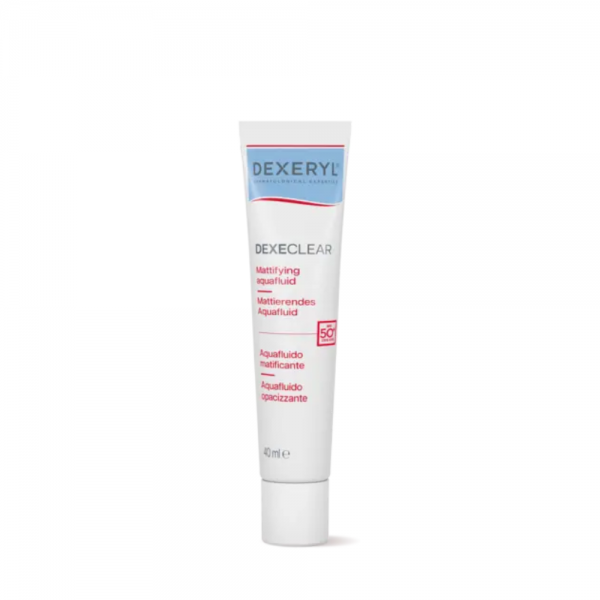Dexeclear Aquafluido Matificiante SPF 50+, 40 ml. - Dexeryl