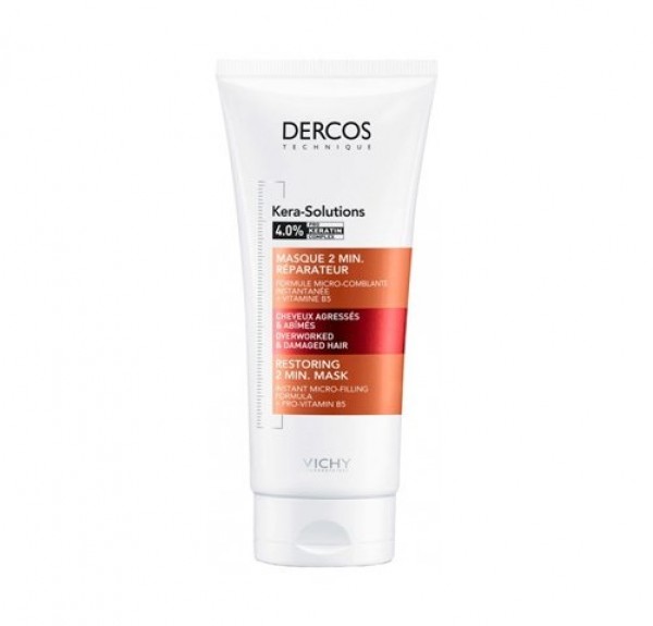 Dercos Kera-Solutions Mascarilla reparadora 2 min, 200 ml. - Vichy 