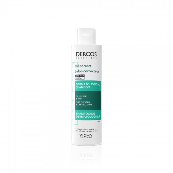 Dercos Champú Sebo Control Cabellos Grasos, 200 ml. - Vichy