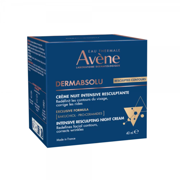 DermAbsolu Bálsamo de Noche Regenerador, 40 ml. - Avene 