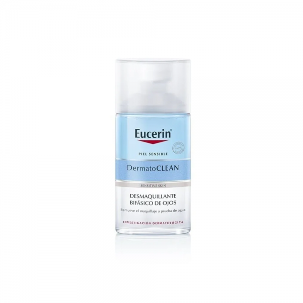 DermatoClean [Hyaluron] Desmaquillante de Ojos, 125 ml. - Eucerin