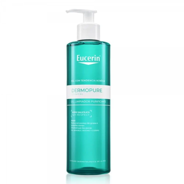 DermoPure Clinical Gel Limpiador Purificante, 400 ml. - Eucerin