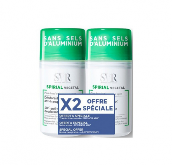 Duplo Spirial Roll-on Vegetal, 50 ml. - SVR