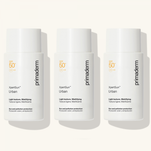 XpertSun Urban SPF50+, 50 ml. pack 3x2 (3 unidades) - Singuladerm