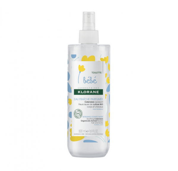 Agua Fresca Perfumada a la Caléndula, 500 ml. - Klorane 