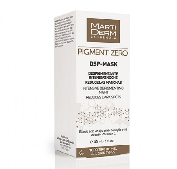 Pigment Zero DSP-MASK Mascarilla Despigmentante, 30 ml. - Martiderm