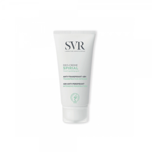 Duo Spirial Deo- Crema Anti-Transpirante 48H, 50 ml + 50 ml. - SVR