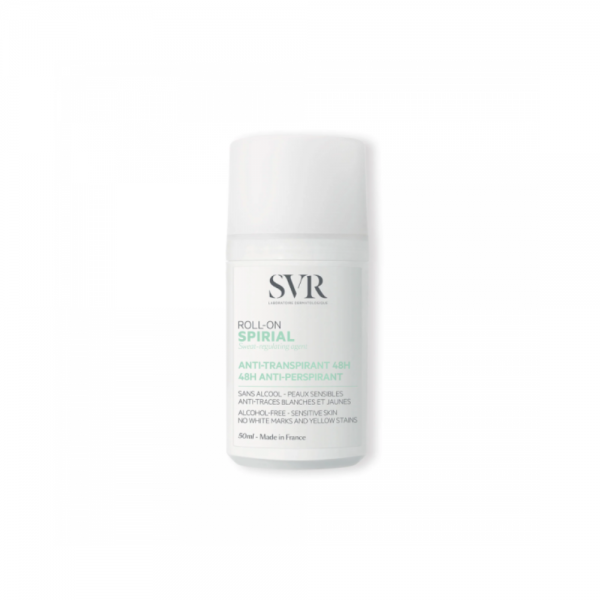 Duo Spirial Roll-on Desodorante Anti-transpirante 48 h. 50 ml + 50 ml. - SVR