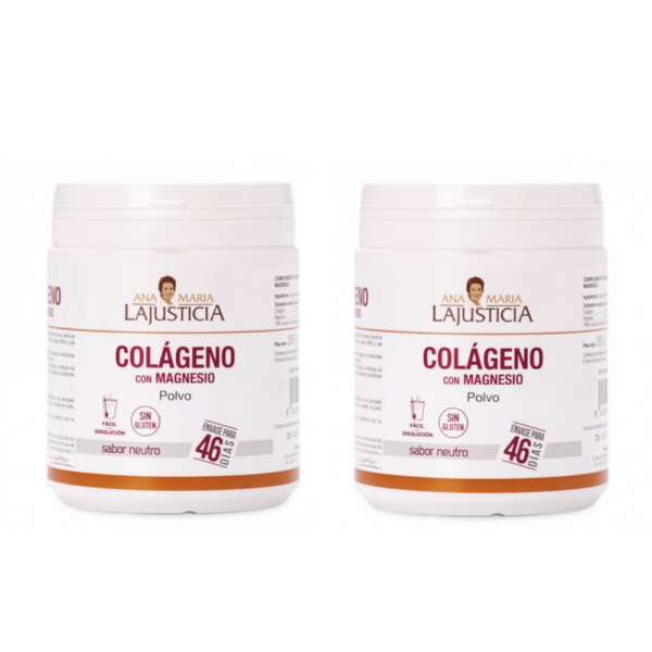 Duplo Colágeno Con Magnesio Polvo, 350 g. + 350 g. - Ana Maria Lajusticia