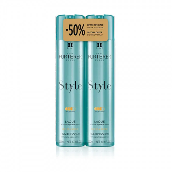Duplo Style Laca Fijación Capilar, 300 ml + 300 ml. - René Furterer