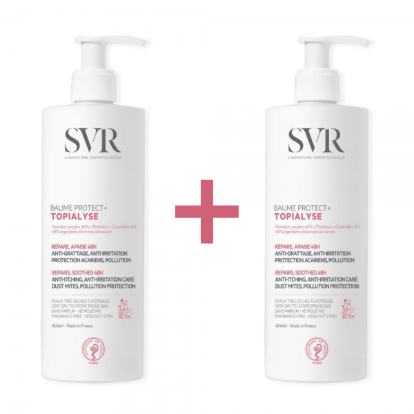 Duplo Topialyse Baume Protect+, 400 ml. + 400 ml - SVR