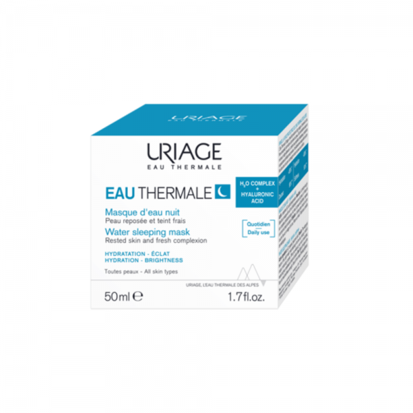 Eau Thermale Mascarilla de Agua de Noche, 50 ml. - Uriage