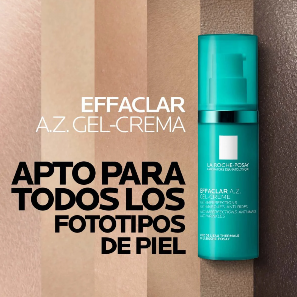 Effaclar A.Z Gel-Crema, 40 ml. - La Roche Posay
