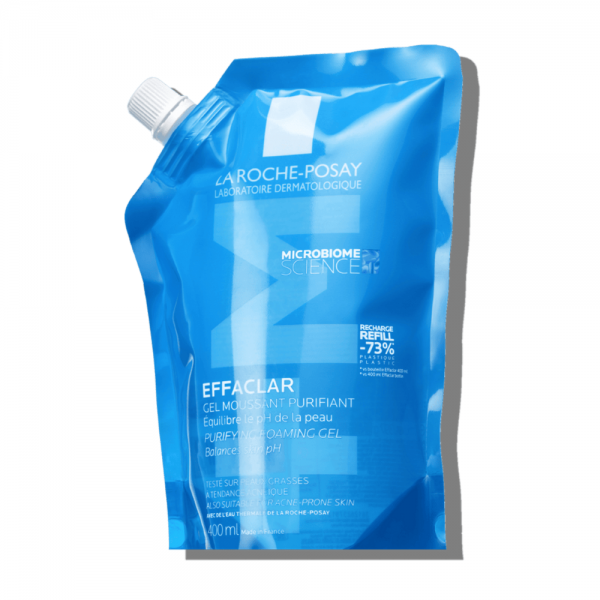 Effaclar Gel Limpiador Purificante +M Ecorecarga, 400 ml. - La Roche Posay 