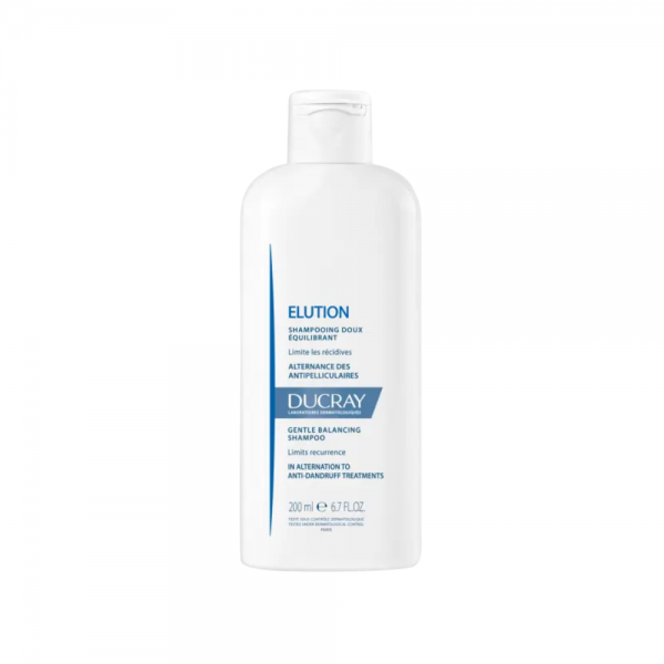 Elucion Champú Suave Reequilibrante, 200 ml. - Ducray