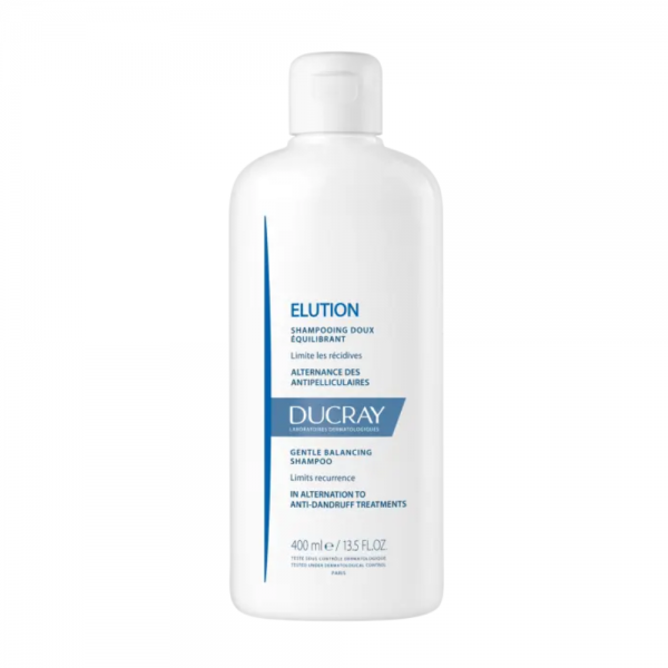 Elution Champú Suave Reequilibrante, 400 ml. - Ducray