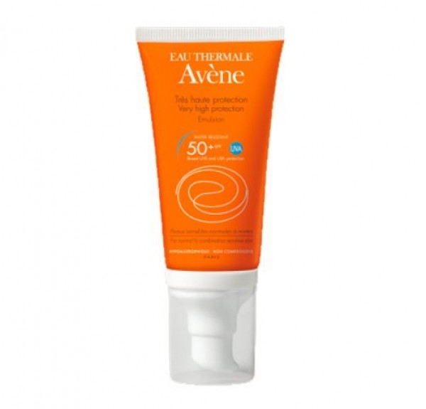 Fluido SPF 50+ Sin Perfume, 50 ml. - Avene