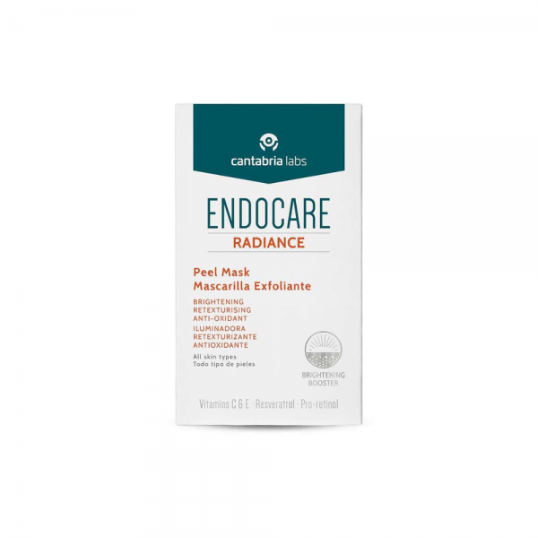 Endocare Radiance Peel Mask Sobres, 5 x 6 ml. - Cantabria Labs