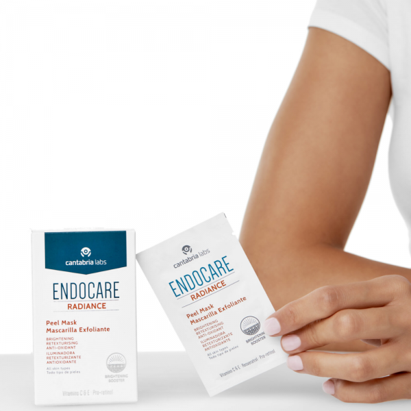 Endocare Radiance Peel Mask Sobres, 5 x 6 ml. - Cantabria Labs