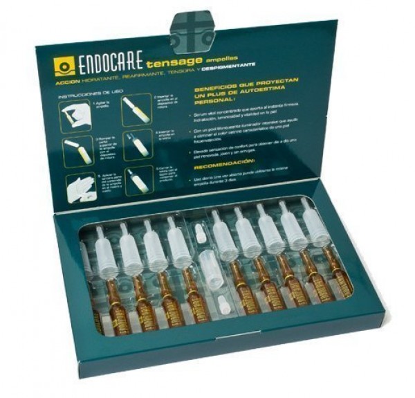 Endocare Tensage Ampollas, 10 x 2 ml. - Cantabria Labs