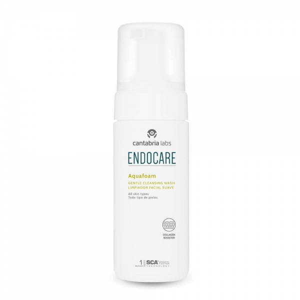 Endocare Essential Aquafoam Espuma Facial Limpiadora, 125 ml. - Cantabria Labs