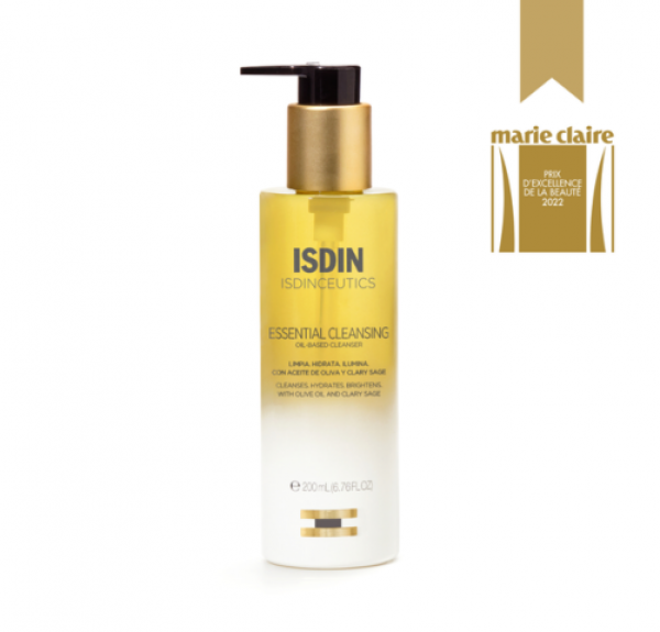 Isdinceuticals Essential Cleansing Aceite Limpiador Facial Oil-To-Milk, 200  ml. - Isdin