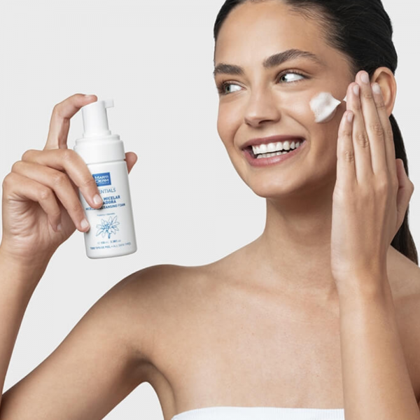 Essentials Espuma Micelar Limpiadora, 100 ml. - Martiderm