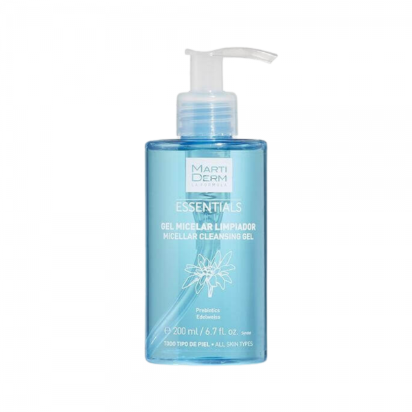 Essentials Gel Micelar Limpiador, 200 ml.- Martiderm