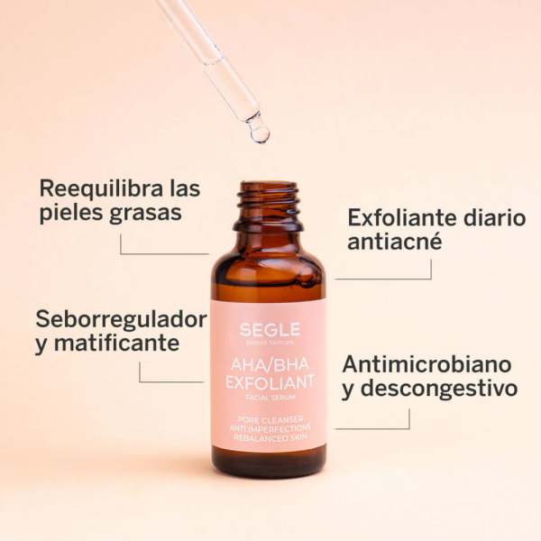 Exfoliante AHA/BHA, 30 ml. - Segle Clinical