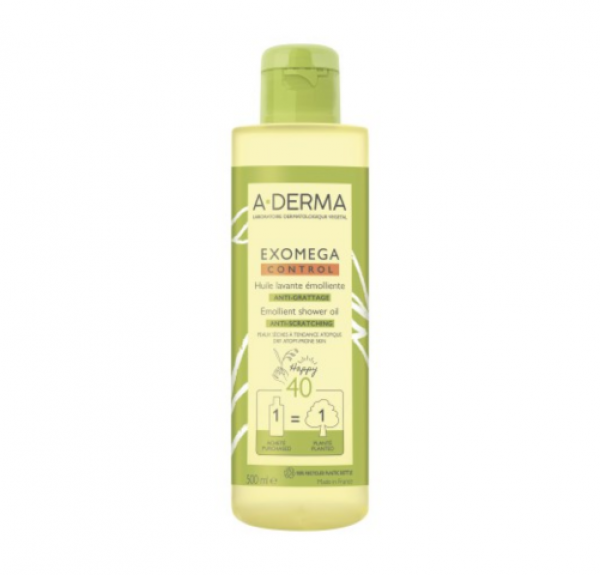 Exomega Control Aceite Limpiador Emoliente, 500 ml. - A-Derma