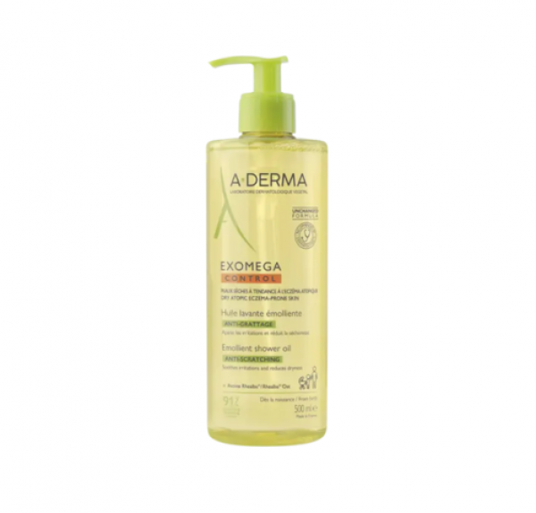 Exomega Control Aceite Limpiador Emoliente, 500 ml. - A-Derma
