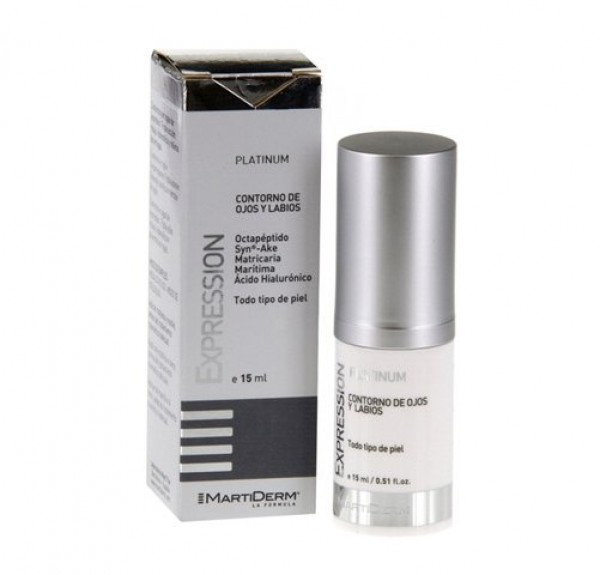 Platinum Expression Contorno De Ojos Y Labios, 15 ml. - Martiderm