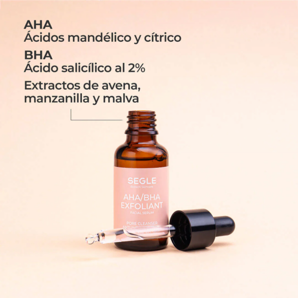 Exfoliante AHA/BHA, 30 ml. - Segle Clinical