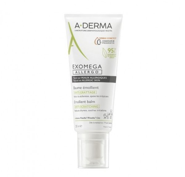 Exomega Allergo Bálsamo Emoliente, 200 ml. - Avène