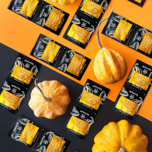 Express Beauty Mascarilla Facial Détox de Calabaza, 2 x 8 ml. - Apivita