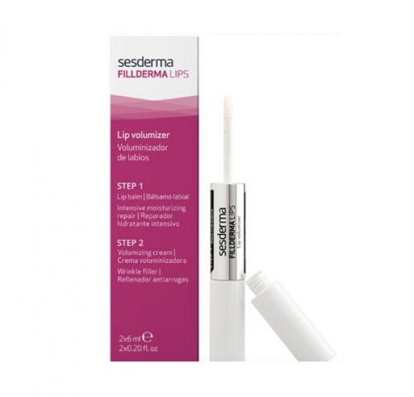 Fillderma Lips Voluminizador de Labios, 2 ml. x 6 ml. - Sesderma
