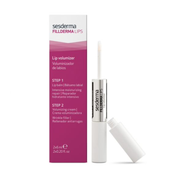 Fillderma Lips Voluminizador de Labios, 2 ml. x 6 ml. - Sesderma