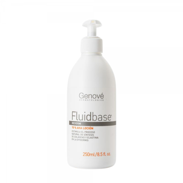 Fluidbase® Rederm Loción 10% AHA, 250 ml. - Genové